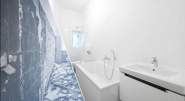 Réfection de salle de bain au Pouliguen